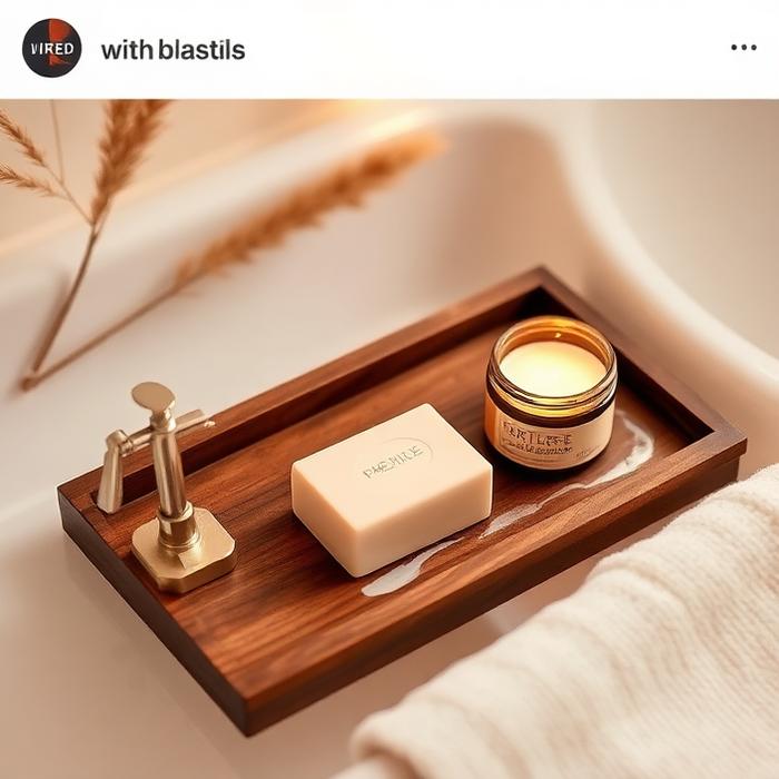 Slow bath ritual with cold-pressed soap